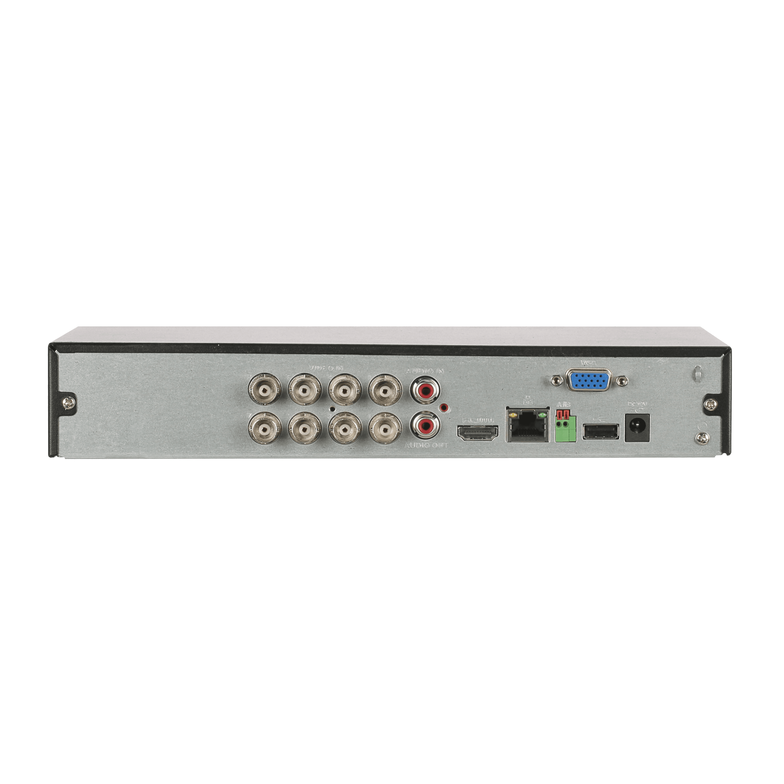 ضبط کننده ویدئویی داهوا مدل XVR5108HS-I3 3 نمای پشت دستگاه ضبط کننده داهوا XVR5108HS-I3